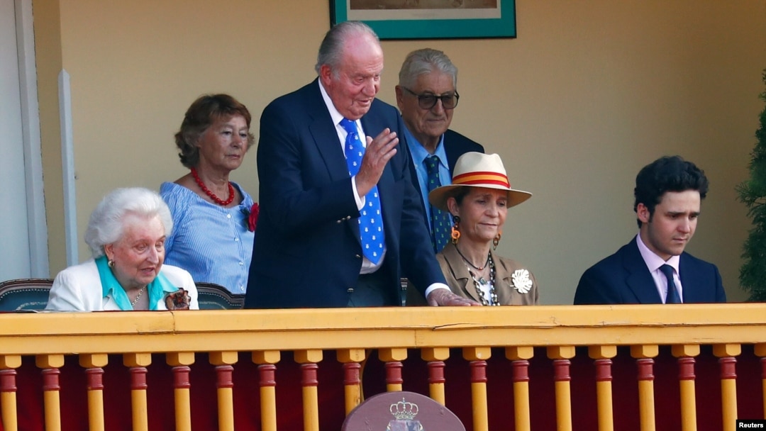 Mantan Raja Spanyol Juan Carlos di Aranjuez, Spanyol, 2 Juni 2019. (Foto: dok).