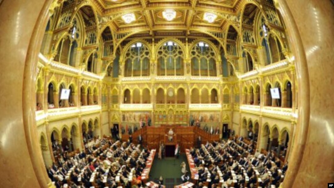 匈牙利議會大廈上院全景(資料照)
