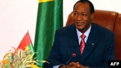 Le président du Burkina Faso, Blaise Compaoré, médiateur de la Cédéao. (Archives)
