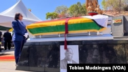 National Hero Tshinga Dube Burial at the National Heroes' Acre in Harare