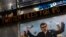 A news ticker in New York's Times Square announces an initial public offering for Twitter Inc., Sep. 13, 2013. 