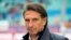 Bruno Labbadia lors d'un match entre le RB Leipzig et Wolfsburg, Allemagne, le 13 avril 2019. (Photo by Odd ANDERSEN / AFP)