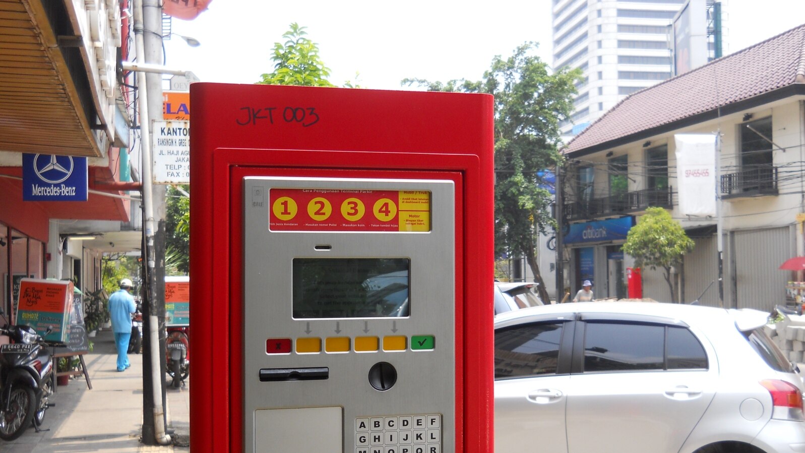 Jakarta Mulai Uji Coba Sistem Parkir Meter 