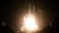 Crew-7 mission launches on a SpaceX Falcon 9 rocket with the company's Dragon spacecraft from the Kennedy Space Center in Cape Canaveral, Florida, on Aug. 26, 2023. (NASA via AFP)