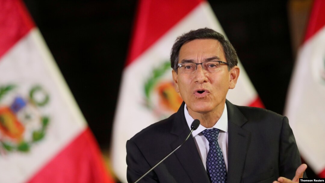 La crisis política que podría poner fin al mandato de Martín Vizcarra, de 57 años, llega quizás en el peor momento para Perú, uno de los países más impactados por el nuevo coronavirus.[Archivo]