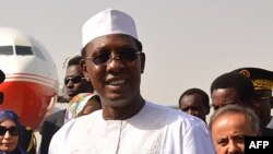 Le président tchadien Idriss Deby, à N'Djamena, Tchad, 26 décembre 2017. 