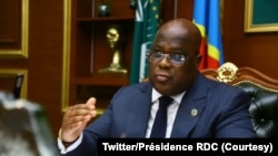 Presidente da RDC, Félix Tshisekedi, Kinshasa, 20 de Julho de 2021