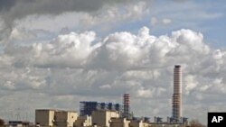 A view of Enel's power plant, built on a site of a projected nuclear plant which has not been completed, in Montalto di Castro in central Italy March 18, 2011. Italy, which is prone to earthquakes, is the only Group of Eight industrialized nation that doe