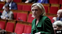 Pemimpin partai Rally Nasional Prancis, Marine Le Pen (foto: dok)