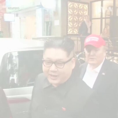 Kim ‘giả’ khuyên Kim ‘thật’ giảm cân