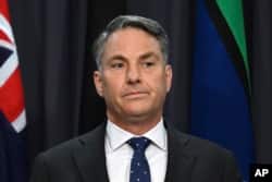 Australian Defense Minister Richard Marles attends an event at the Parliament Building in Canberra, Australia, November 9, 2022. (Photo: Mick Tsikas/AAP Image via AP)