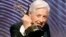 Game show icon Monty Hall accepts his Lifetime Achievement Award during the 40th annual Daytime Emmy Awards in Beverly Hills, Calif., June 16, 2013.