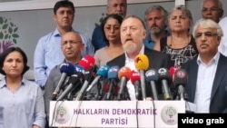 Berpirsên HDPê di preskonferansekê de li Amed Diyarbakir 19 08 2019