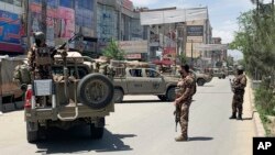 Serangan bom di Kabul, Afghanistan, 12 Mei 2020. (Foto: dok).