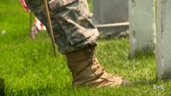 US Military's Fallen Honored With Flags