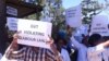 Doctors striking in Harare