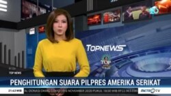 Laporan Langsung VOA untuk MetroTV: Joe Biden Unggul Sementara di Georgia