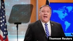 El secretario de Estado, Mike Pompeo, dice que no sabía sobre qué trataban las investiaciones que hacía el inspector general Steve Linick.