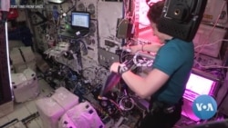 Astronauts Entertain, Educate Children from ISS 