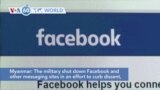 VOA60 World - Myanmar: The military shut down Facebook and other messaging sites