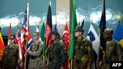 Afganistanska Nacionalna armija tokom primopredaje dužnosti, Kabul, 10. februar, 2013. 