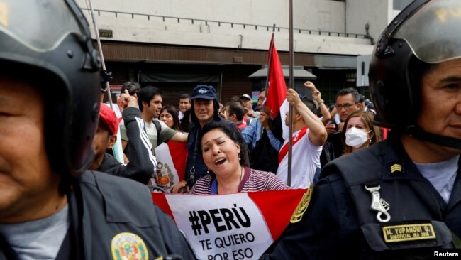 En fotos: Protestas en Perú 