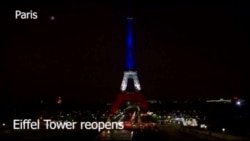 Eiffel Tower Reopens in Paris