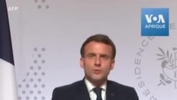 Macron à Davos: "On ne peut pas penser l'économie sans l'humain"