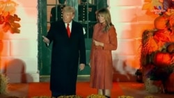 Երեխաները Թրամփի կերպարով էին մասնակցում Սպիտակ տան Հելոուինի տոնին