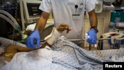 Udokotela eselapha isigulane. 