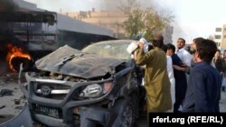  دننگرهار دوالي وياند احمد ضياء عبدالزئي وائي پيښه کې پينځه لارويان معمولي ژوبل شوي 