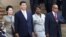 South Africa's President Jacob Zuma (R) wife Bongi Ngema (2nd R) welcome China's President Xi Jinping (2nd L) and wife Peng Liyuan for a working visit to South Africa, in Pretoria March 26, 2013.