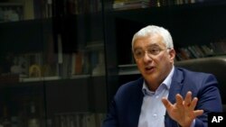 Arhiva - Andrija Mandić, jedan od lidera Demokratskog fronta.