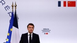 被批趁美中關係緊張之時投機取巧 法國總統馬克龍抵北京、稱歐洲不能與中國脫鉤