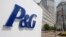 Вывеска с логотипом концерна Procter & Gamble в Цинциннати (США) перед офисом концерна. 