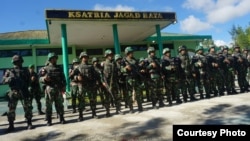 Operasi gabungan TNI-Polti mengamankan desa-desa di Nduga, Papua, pasca penembakan kelompok bersenjata awal Desember. (Foto Courtesy: Kapendam VXII Cendrawasih Papua)