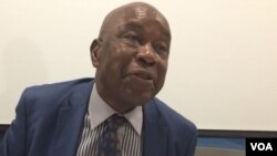 Zimbabwe Information Minister and leader of War veterans, Christopher Mutsvangwa