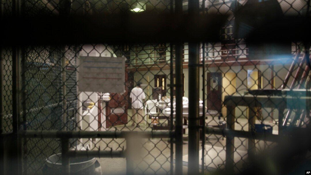 Suasana di dalam penjara Guantanamo, Kuba. (Foto: Dok)