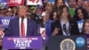 Trump e Harris fazem campanha sobre economia e preparam-se para o debate