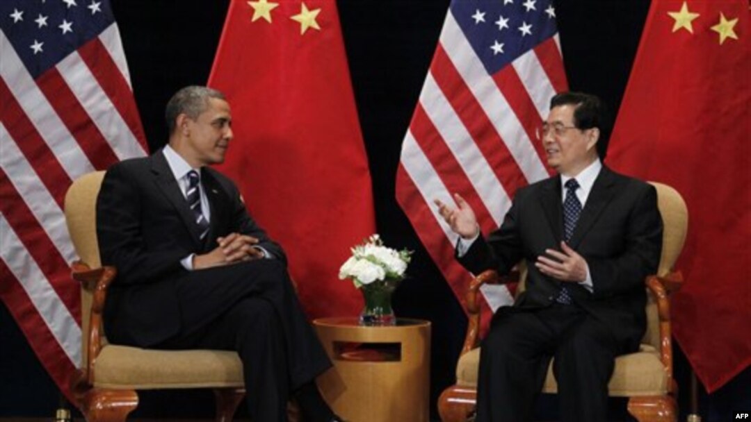 Barak Obama va Xitoy prezidenti Xu Tsintao, Seul, 11-noyabr, 2010-yil