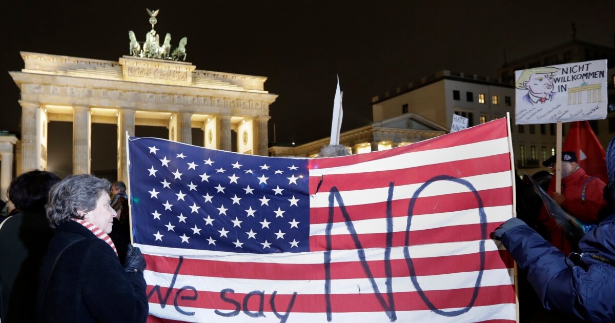 World Reaction to Trump Inauguration Mixed