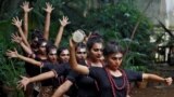 Students dressed as Hindu Lord Shiva, also known as Nataraja, the Lord of Dancers, during a religious event in Mumbai, India.