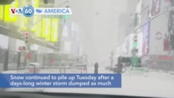VOA60 Ameerikaa - Major Snowstorm Hits US Northeast