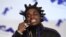 Kodak Black arrives at the MTV Video Music Awards at The Forum on Aug. 27, 2017, in Inglewood, Calif.
