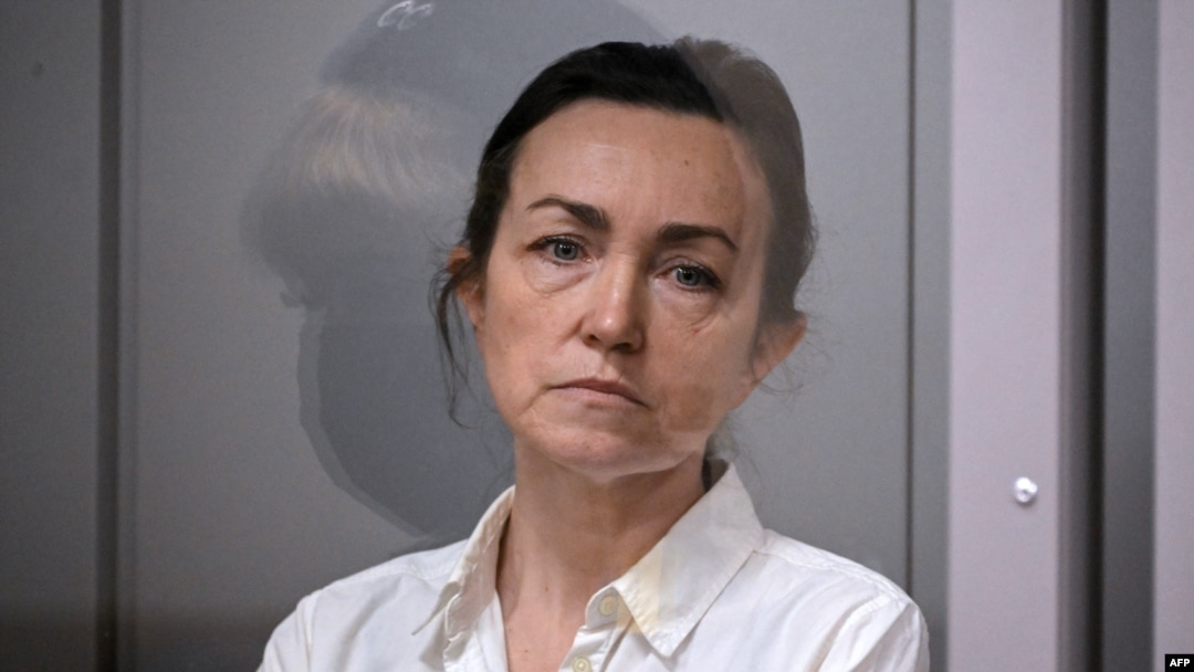 Алсу Курмашева в суде. 