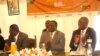 ZITF - Vice President Emmerson Mnangagwa addressing delegates.