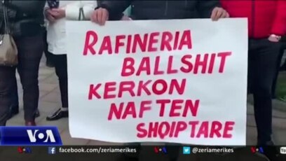 Billedresultat for Punëtorët e rafinerisë së Ballshit protestojnë për pagat e pamarra