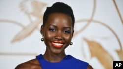 Aktris penerima nominasi Oscar 2014 lewat film "12 Years of Slave", Lupita Nyong'o.