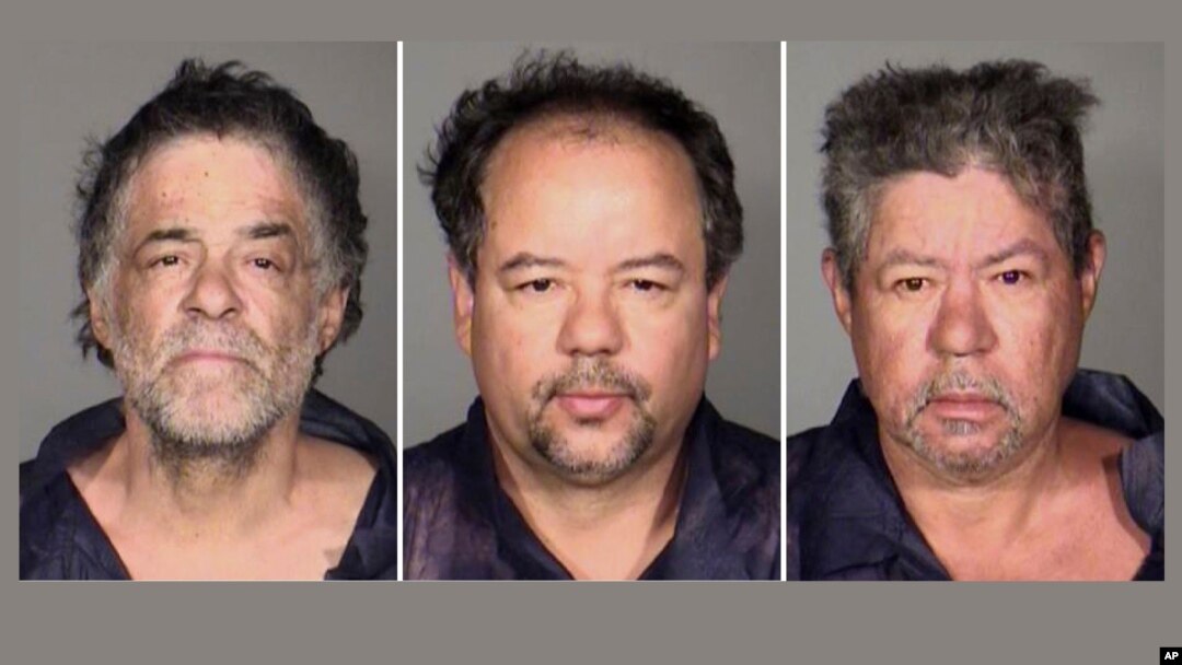 Tiga bersaudara Castro yang ditangkap terkait penculikan selama 10 tahun atas 3 perempuan, dari kiri: Onil Castro, Ariel Castro, dan Pedro Casto (foto: dok). Tim jaksa menuntut Ariel Castro dengan pasal penculikan dan perkosaan.