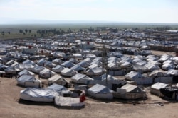 Arhiva - Pogled na kamp za raseljene Al Hol u pokrajini Hasakah, Sirija, 2. aprila 2019.